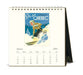 2025 Cavallini & Co. Vintage Travel Desk Calendar January page view