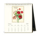 2025 Cavallini & Co. Language of Flowers Desk Calendar January page