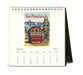 2025 Cavallini & Co. San Francisco Desk Calendar january 2025 page