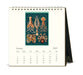 2025 Cavallini & Co. Sea Life Desk Calendar- January page image.