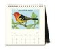 2026 Cavallini & Co. Vintage Birds Desk Calendar january page
