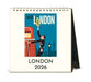 2026 Cavallini & Co. London Desk Calendar front cover image