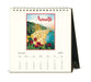 2026 Cavallini & Co. Italy Desk Calendar January image