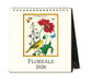 2026 Cavallini & Co. Floreale Desk Calendar front image