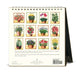 2027 Cavallini & Co. Jardiniere Desk Calendar back of calendar showing all 12 months