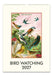 2027 Cavallini & Co. Bird Watching Wall Calendar with colorful birds and flowers on a white background