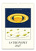 A 2027 astronomy calendar featuring a vintage-style illustration of Saturn on the cover page, with the title 'ASTRONOMY 2027' printed below.