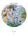 Charley Harper: Seasons 1000-Piece Circular Jigsaw Puzzle- image of reference sheet included in package