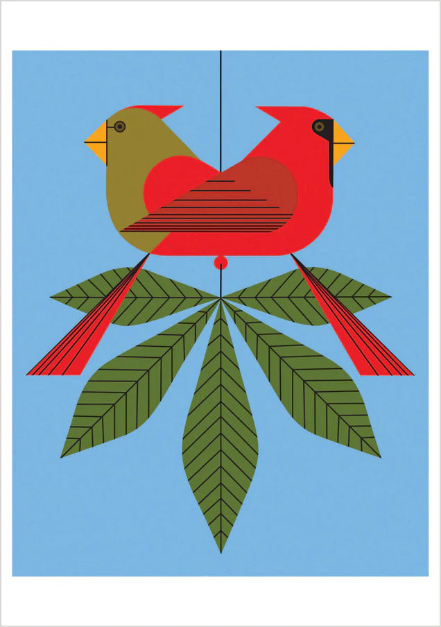 Charley Harper Cardinals Boxed Notecard Assortment