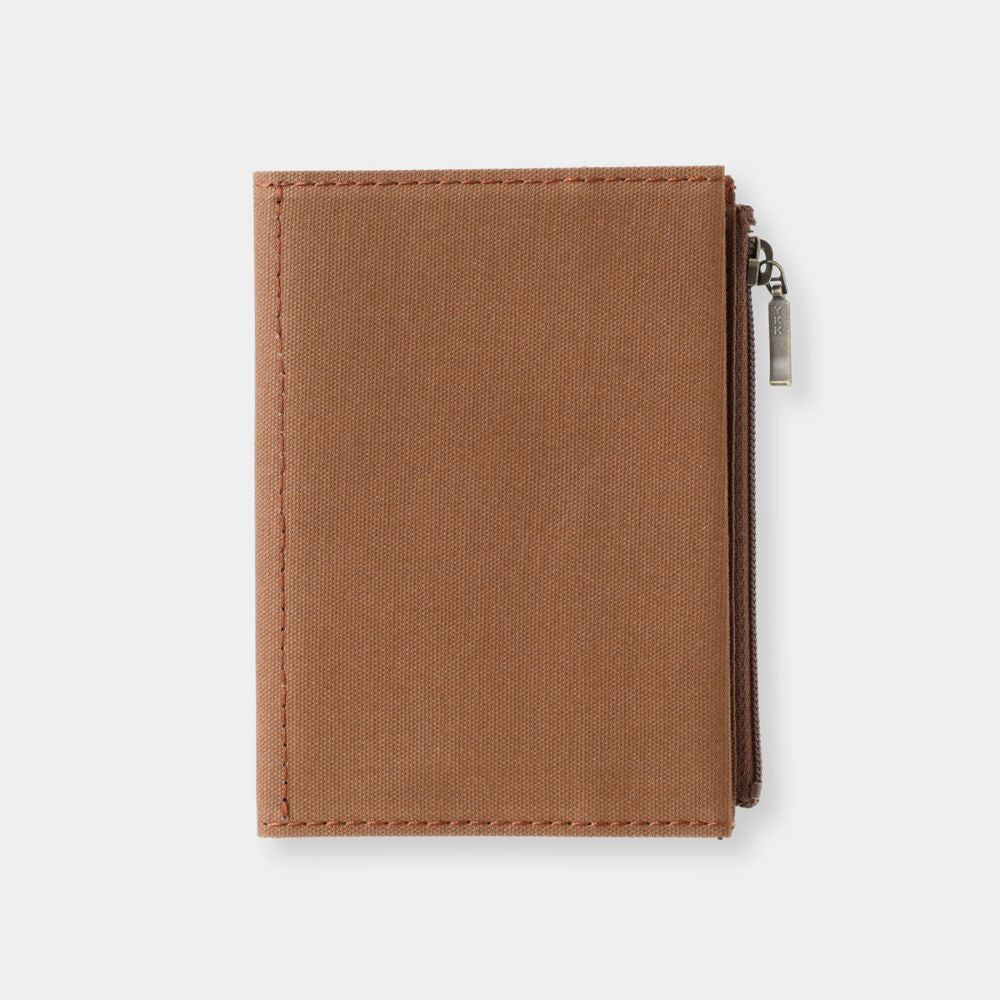 TRAVELER'S FACTORY TF Cotton Zipper Case- Passport Size