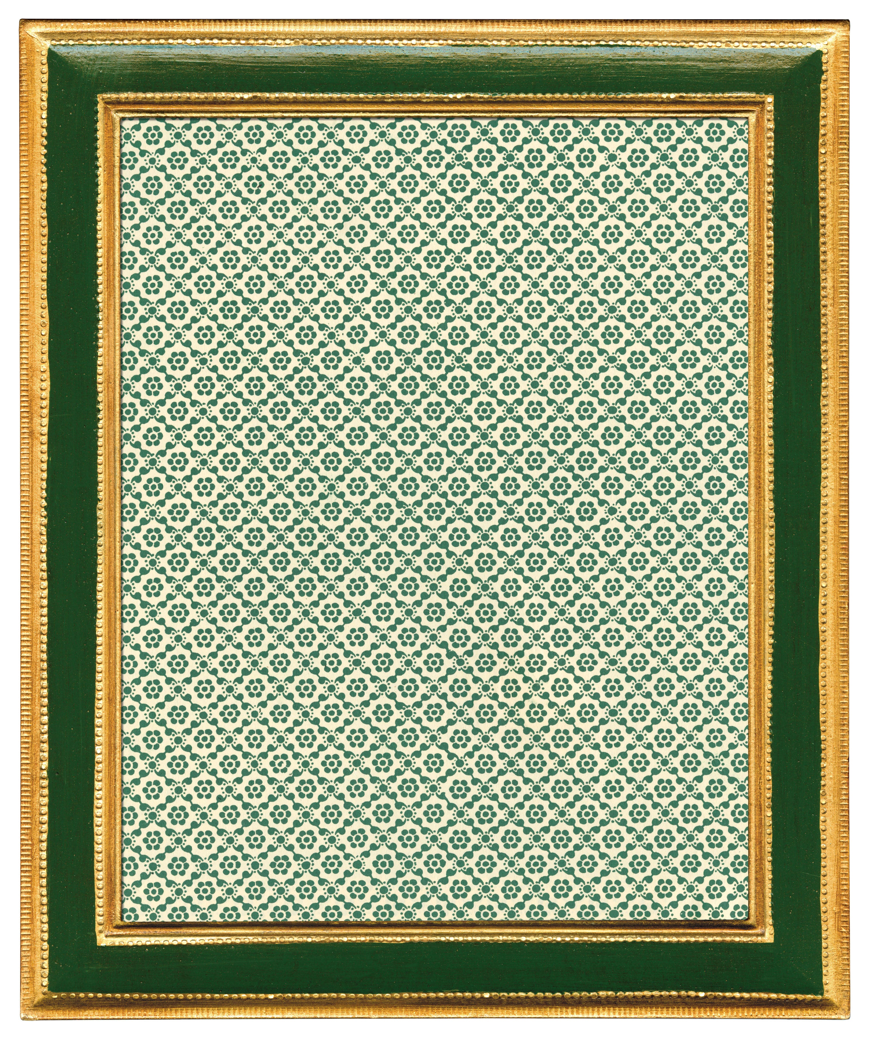 Cavallini & Co. 8 by 10 Inch Classico Green Florentine Frame