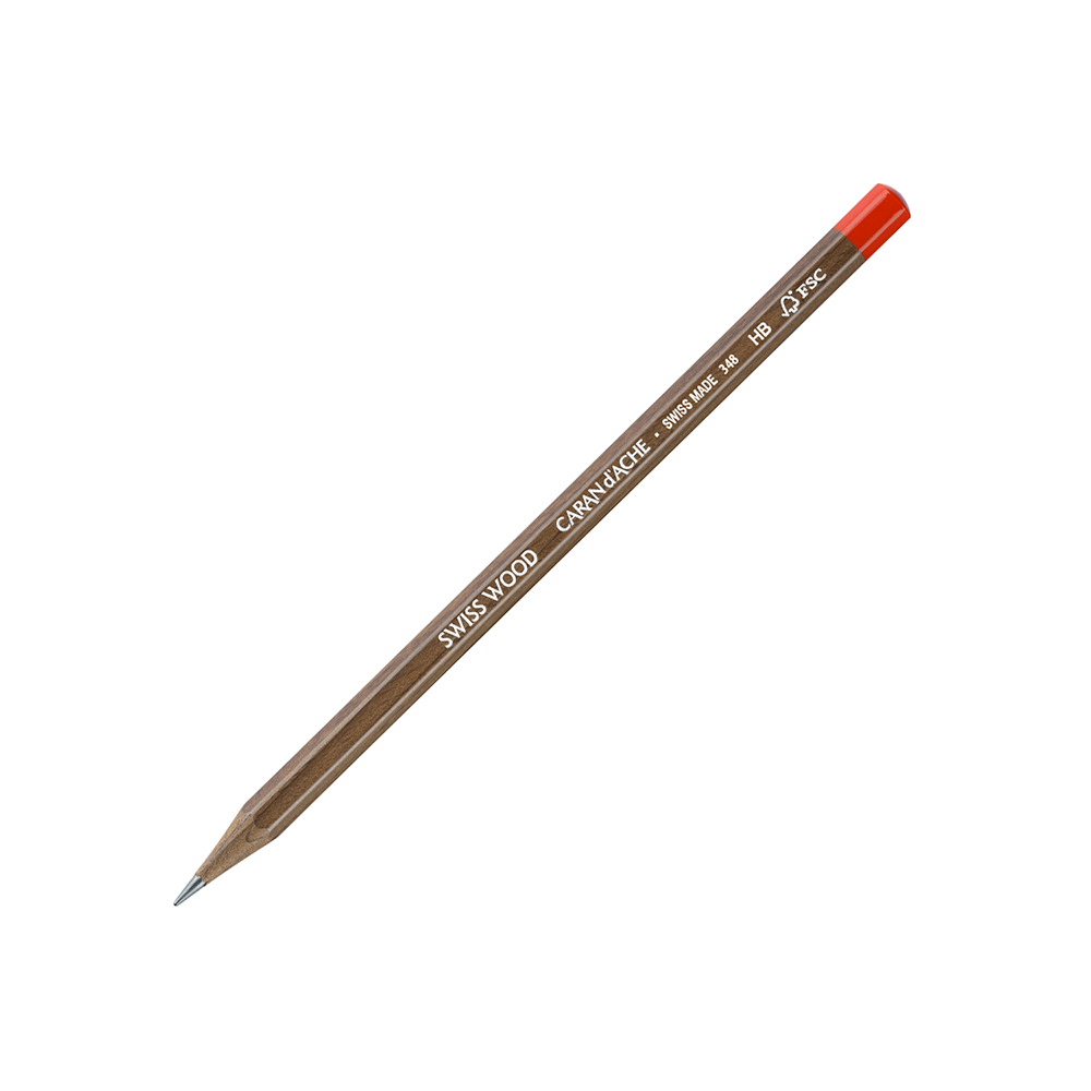 Caran d'Ache Swiss Wood HB Graphite Pencil