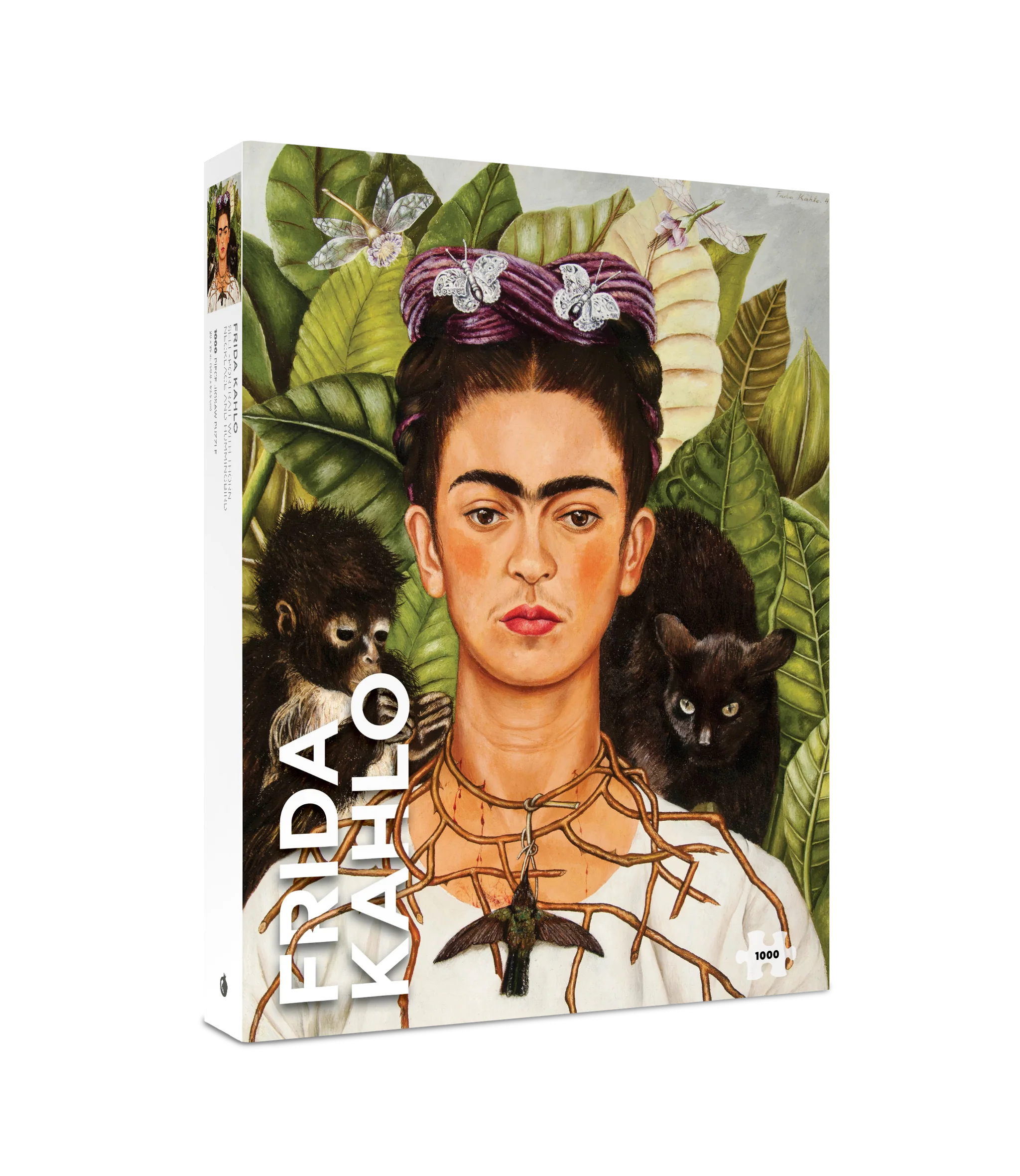 Frida Khalo Self-Portrait with Thorn Necklace 1000 Piece Puzzle