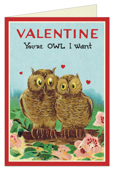 Cavallini & Co. Valentine Mushrooms Greeting Card