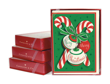 Cavallini & Co. Candy Canes Holiday box image