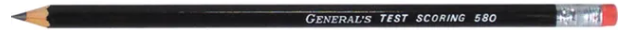 image of General's Test Scoring Pencil