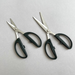 Kai Crafting Scissors shown in packaging- two sizes  Two Sizes: 6.5” and 7.5”   shown with blades open