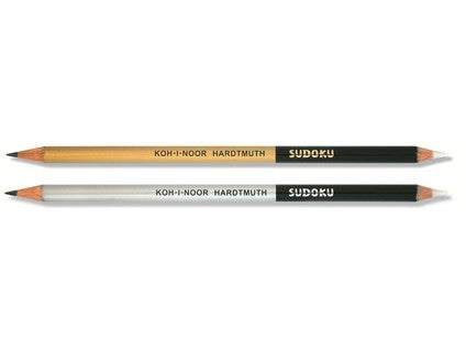 Koh-I-Noor Sudoku Graphite Pencil and Eraser- Single Pencil