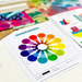 Discovering Your Intuitive Colors class sample color wheel