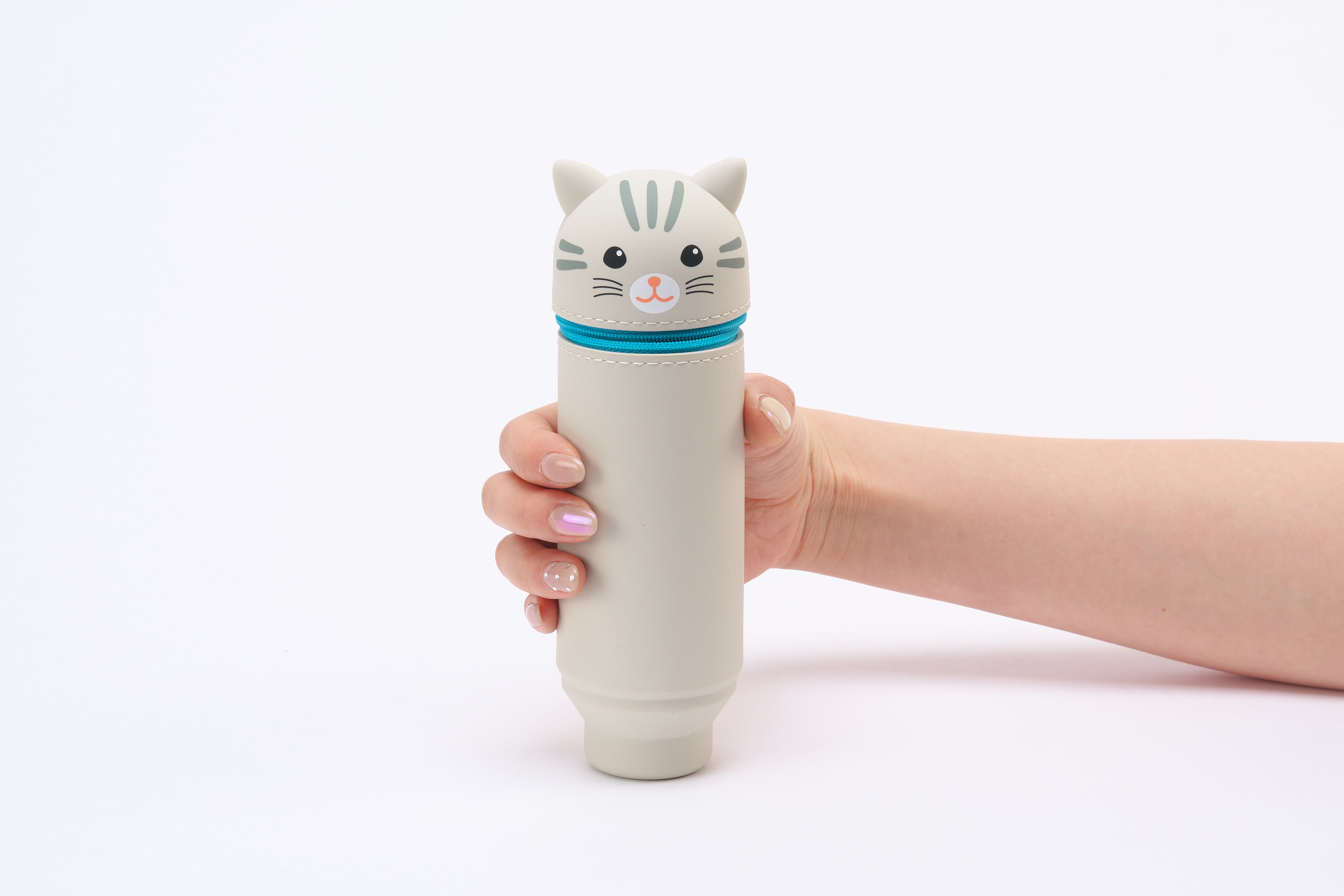 Punilabo Stand Up Pen Case- Black Cat