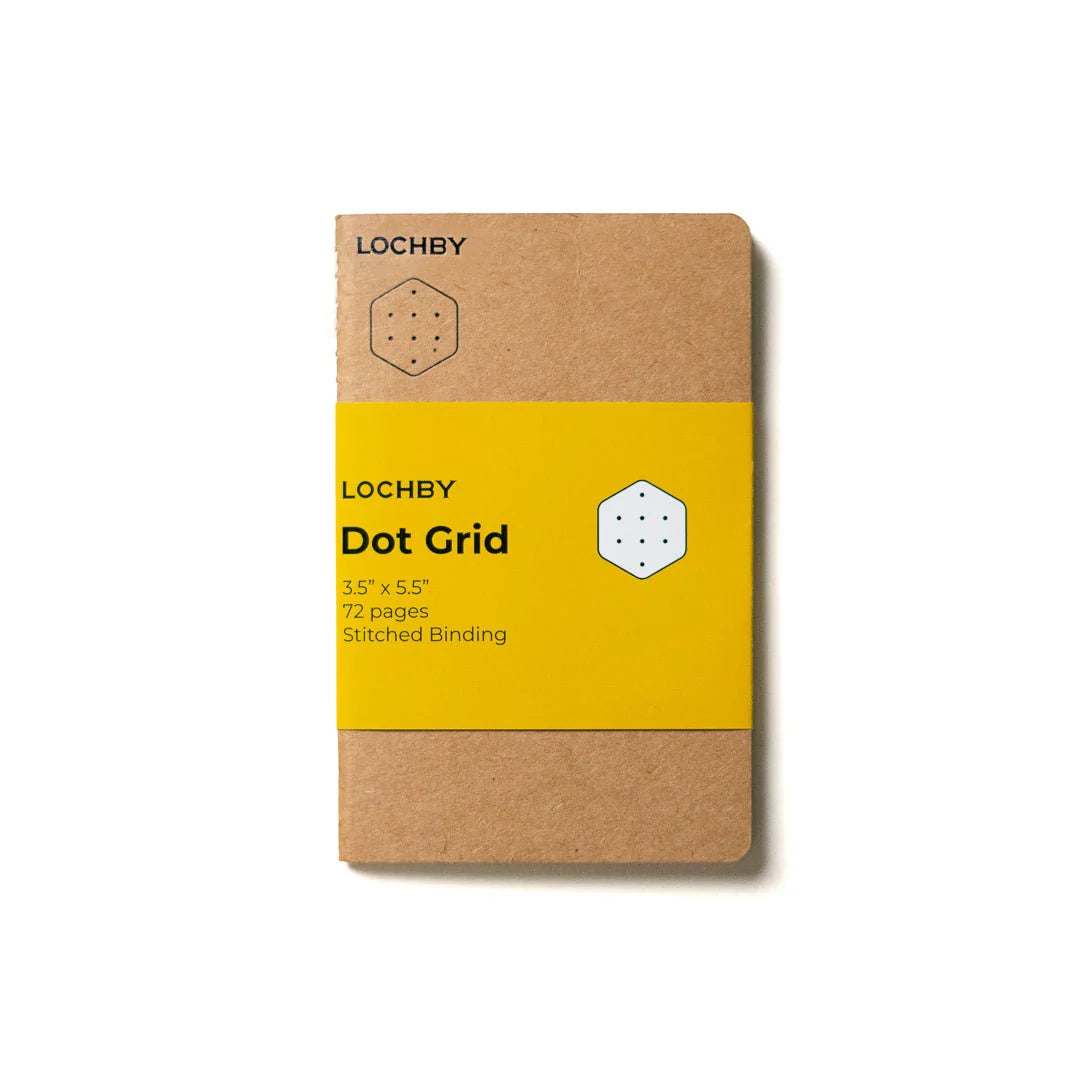 Lochby 3.5 by 5.5 inch Tomoe River Notebooks- dot grid