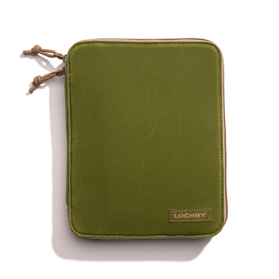 Lochby Daily Folio- A5 Size in lime. 