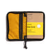 Lochby Pocket Journal in black with yellow interior (Bumblebee color scheme)