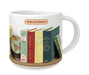 Cavallini & Co. Library Books Ceramic Mug