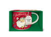 image of Cavallini & Co. Christmas Santa Ceramic Mug in box