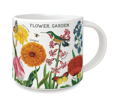 image of Cavallini & Co. Flower Garden Ceramic Mug