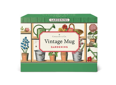 Cavallini & Co. Gardening Ceramic Mug packaging image