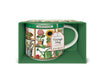 Cavallini & Co. Gardening Ceramic Mug shown in box with hanging tag