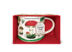 imag of Cavallini & Co. Mushrooms Ceramic Mug in box