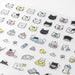 Japanese Mini Stickers- Cats- close-up image of tiny cats