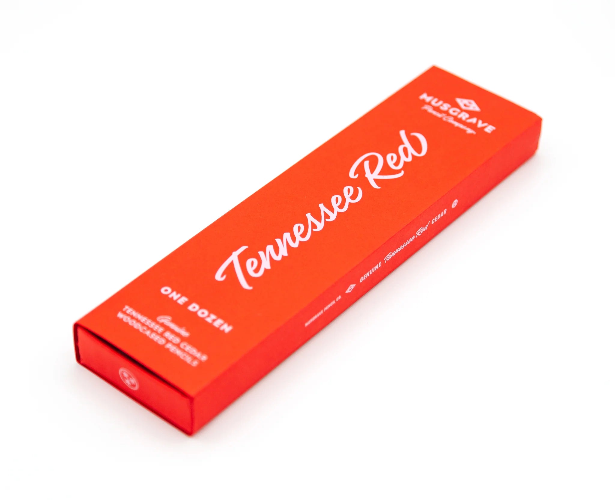 image of box of Musgrave Tennessee Red Number 2 Pencils