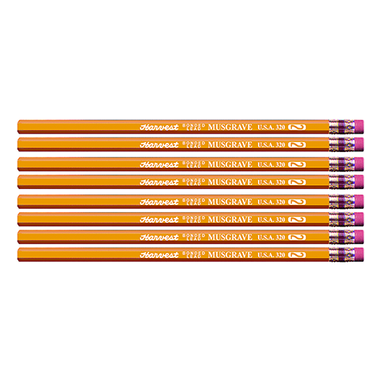 Musgrave Harvest 320 Number 2 Pencils- 8 pencils