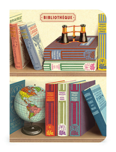 image of Cavallini & Co. Library Books Mini Notebook 