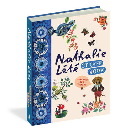 Nathalie Lété Sticker Book- front cover image