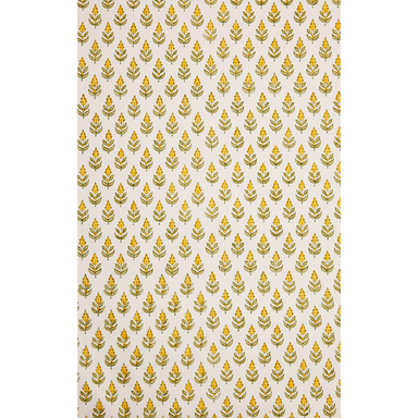 Paper with a repeat flower and leaf pattern - full sheet