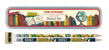 Cavallini & Co. Library Books Pencil Set