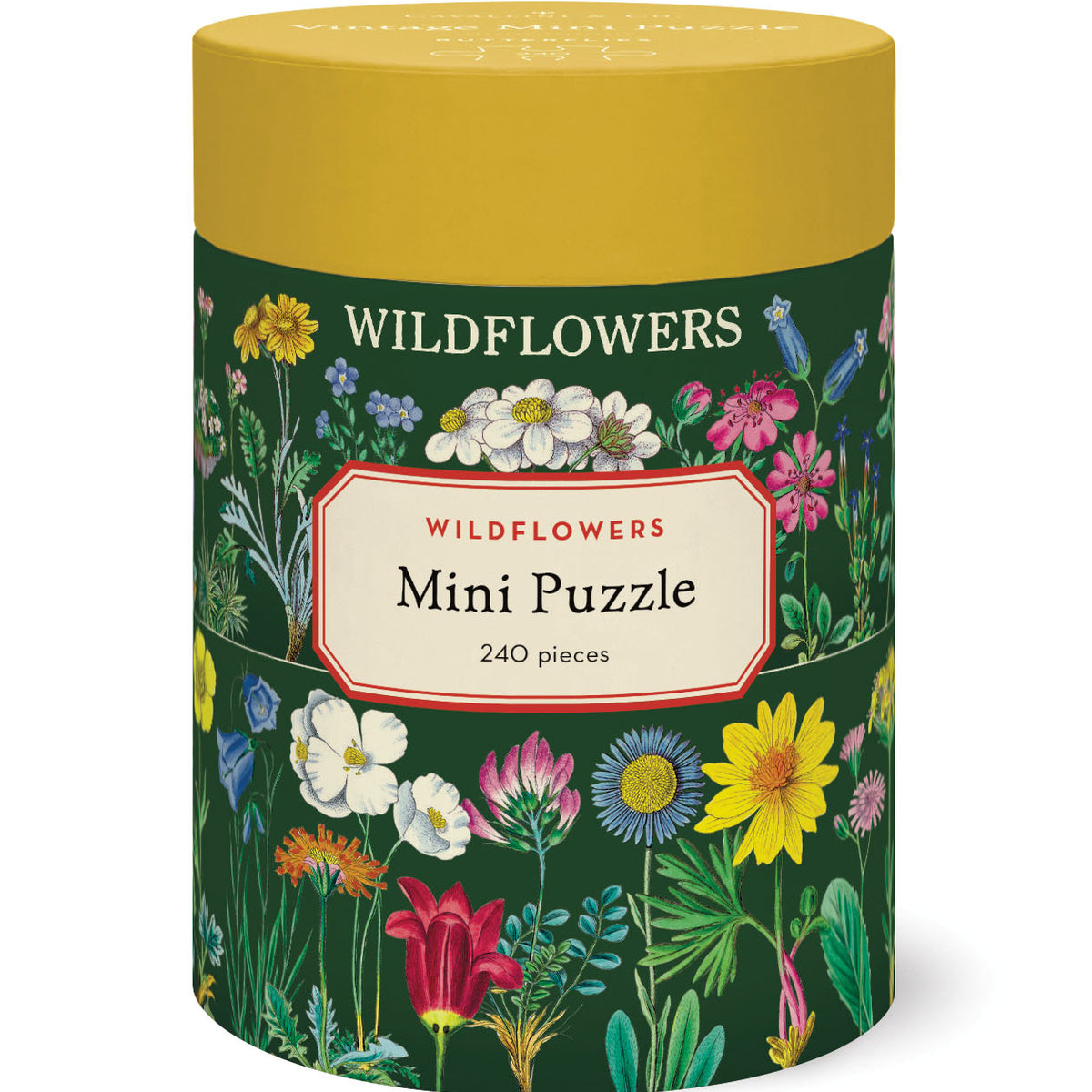 Cavallini & Co. Wildflowers 240 Piece Mini Puzzle — Two Hands Paperie