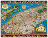Cavallini & Co. Map of New York 1000 Piece Puzzle- finished puzzle fans