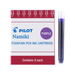 Pilot Fountain Pen Ink Cartridges Purple 6 pack