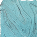 Handmade Marbled Papers- Teal with Gold and Black with deckled edge