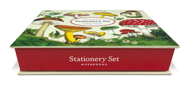 image of Cavallini & Co. Mushrooms Stationery Set box