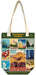 Cavallini & Co. National Park Posters Cotton Tote Bag- Tote bag with National Parks posters on a white background