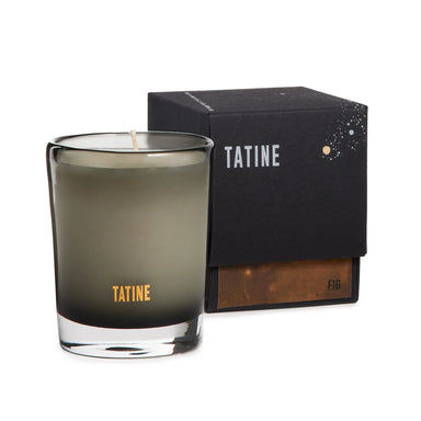 Tatine 8 Ounce, 50 Hour Natural Wax Candle- Fig