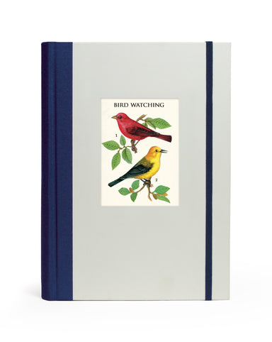 Cavallini & Co. Bird Window Journal- with bird illustration on cover 
