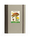 Cavallini & Co. Forage Window Journal- Book cover with a mushroom illustration and 'Foraging' text on a beige background