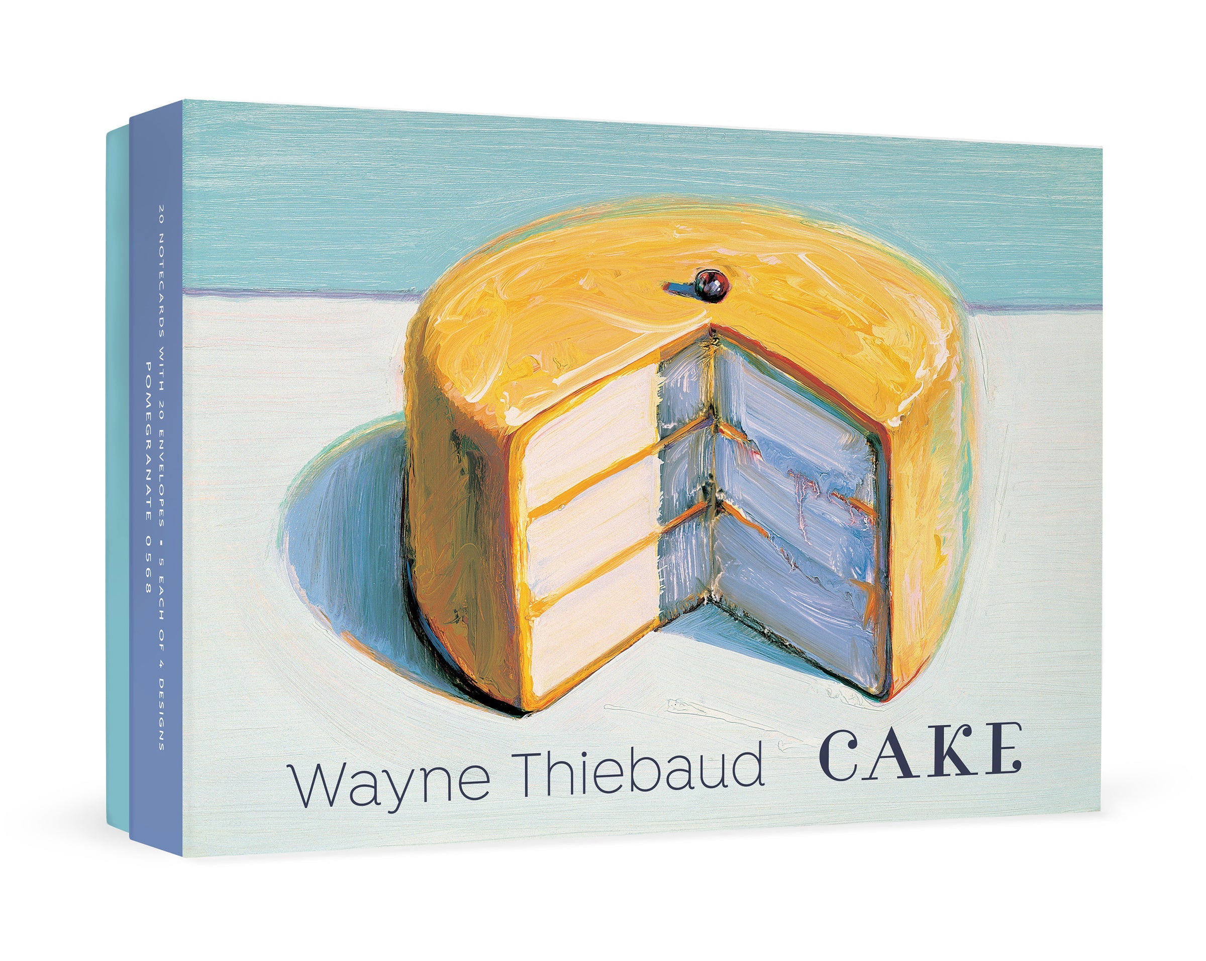 Cake Notecard Set by Wayne Thiebaud box image